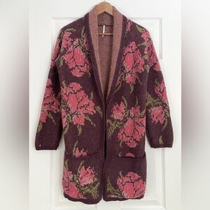 Free People Flower Power Cardigan Size S